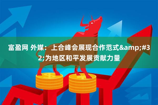 富盈网 外媒：上合峰会展现合作范式&#32;为地区和平发展贡献力量