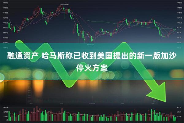 融通资产 哈马斯称已收到美国提出的新一版加沙停火方案